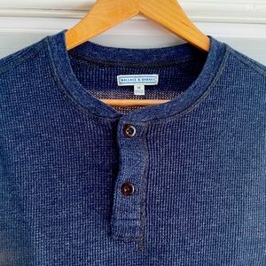 J.Crew Men’s Long Sleeve Waffle Henley